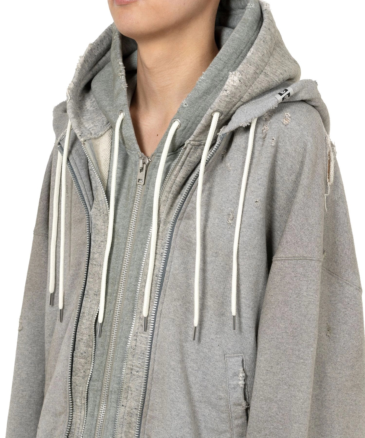Maison MIHARA YASUHIRO / TRIPLE LAYERED PARKA (A15PK581)