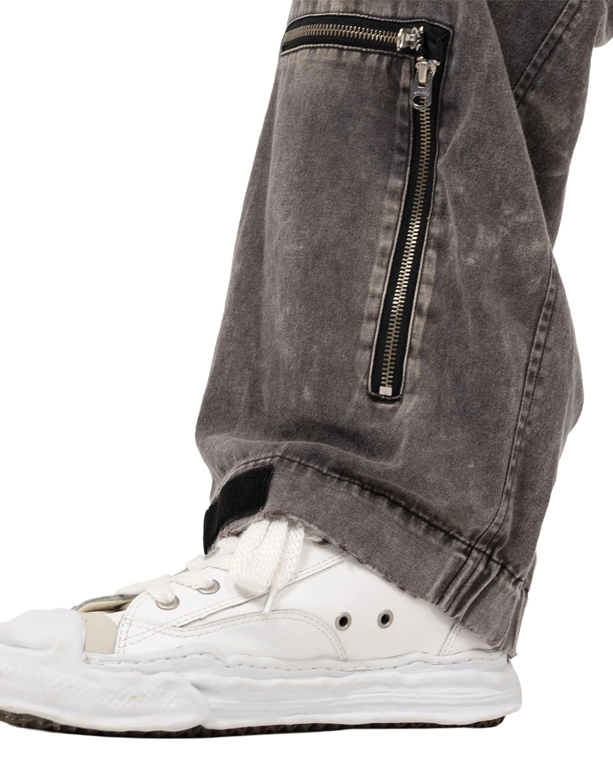Maison MIHARA YASUHIRO / Waist Layered Flight Pants (A15PT052)