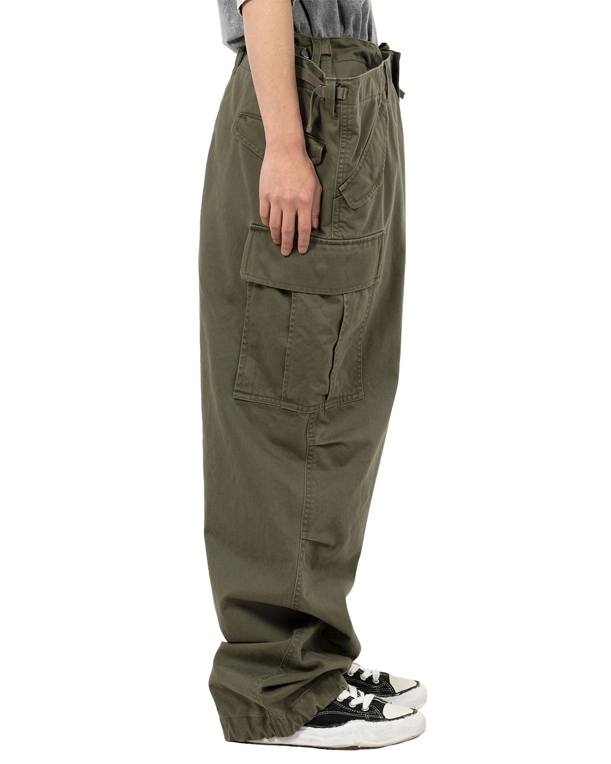 Maison MIHARA YASUHIRO / Huge Layered Cargo Pants (A15PT056)