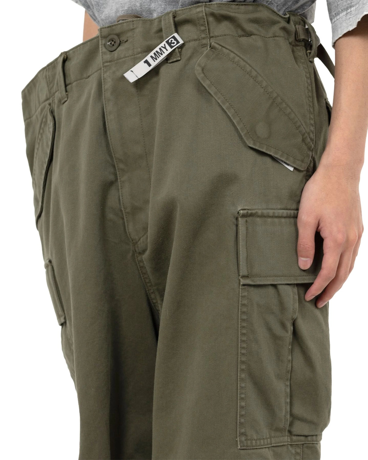Maison MIHARA YASUHIRO / Huge Layered Cargo Pants (A15PT056)