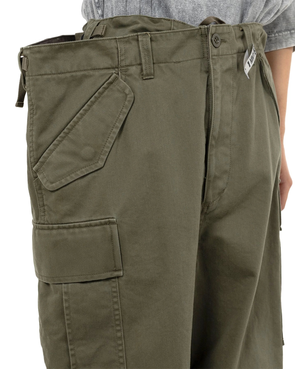 Maison MIHARA YASUHIRO / Huge Layered Cargo Pants (A15PT056)