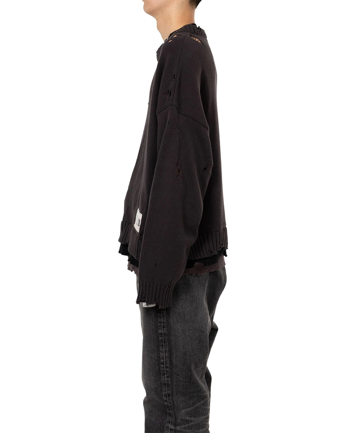 Maison MIHARA YASUHIRO / Triple Layered Knit Sweater (A15SW532)