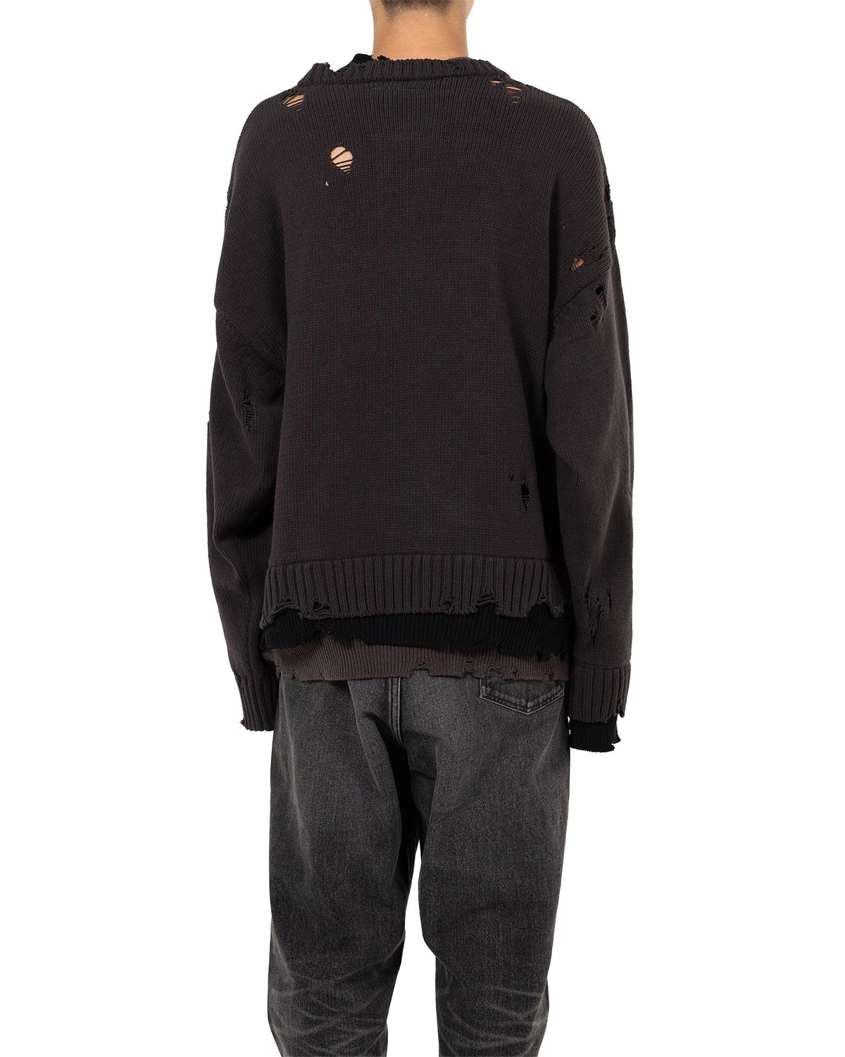 Maison MIHARA YASUHIRO / Triple Layered Knit Sweater (A15SW532)