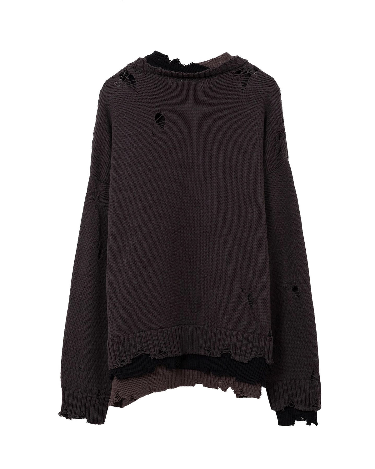Maison MIHARA YASUHIRO / Triple Layered Knit Sweater (A15SW532)