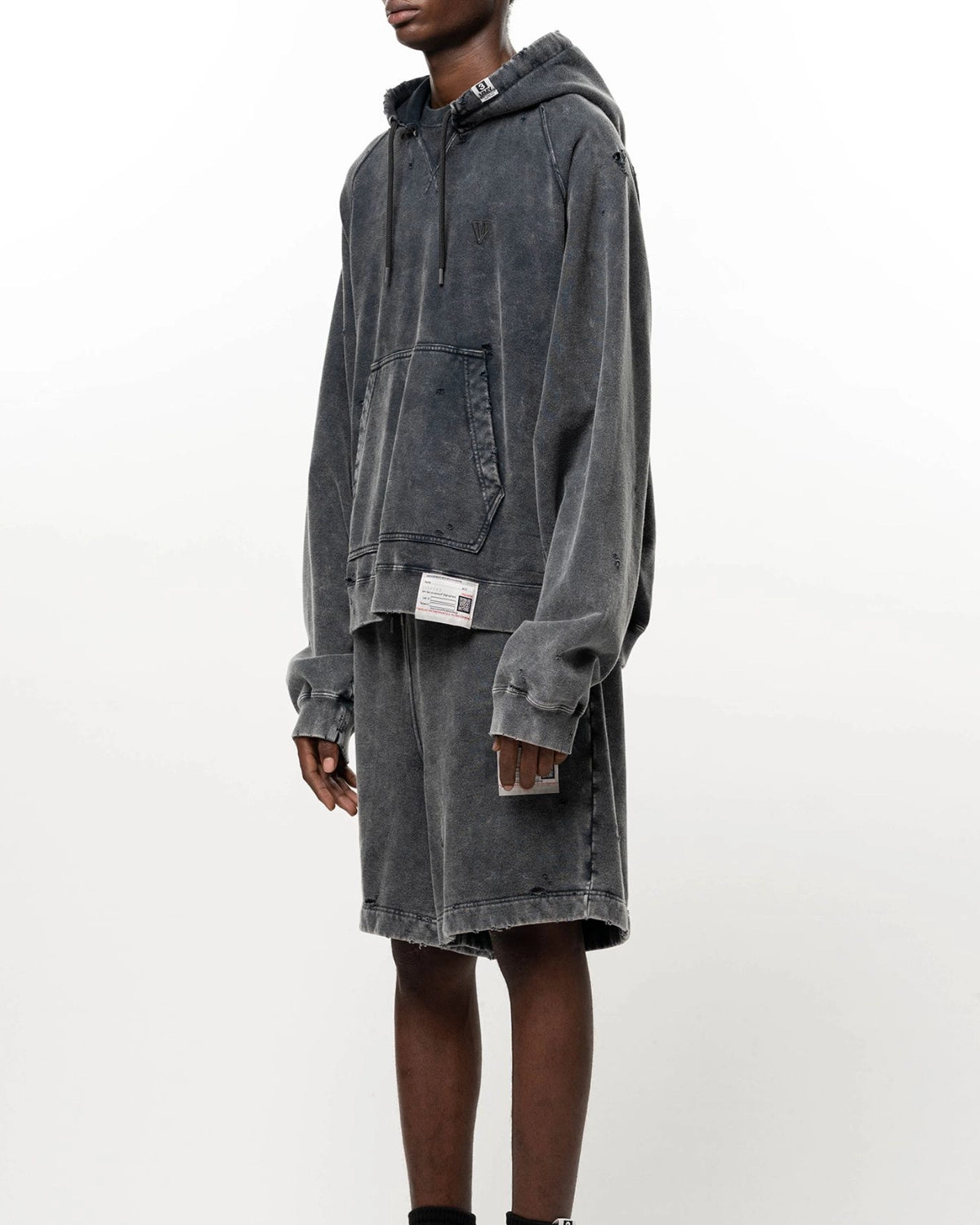 Maison MIHARA YASUHIRO / Bleached Hoodie (A17HD542)