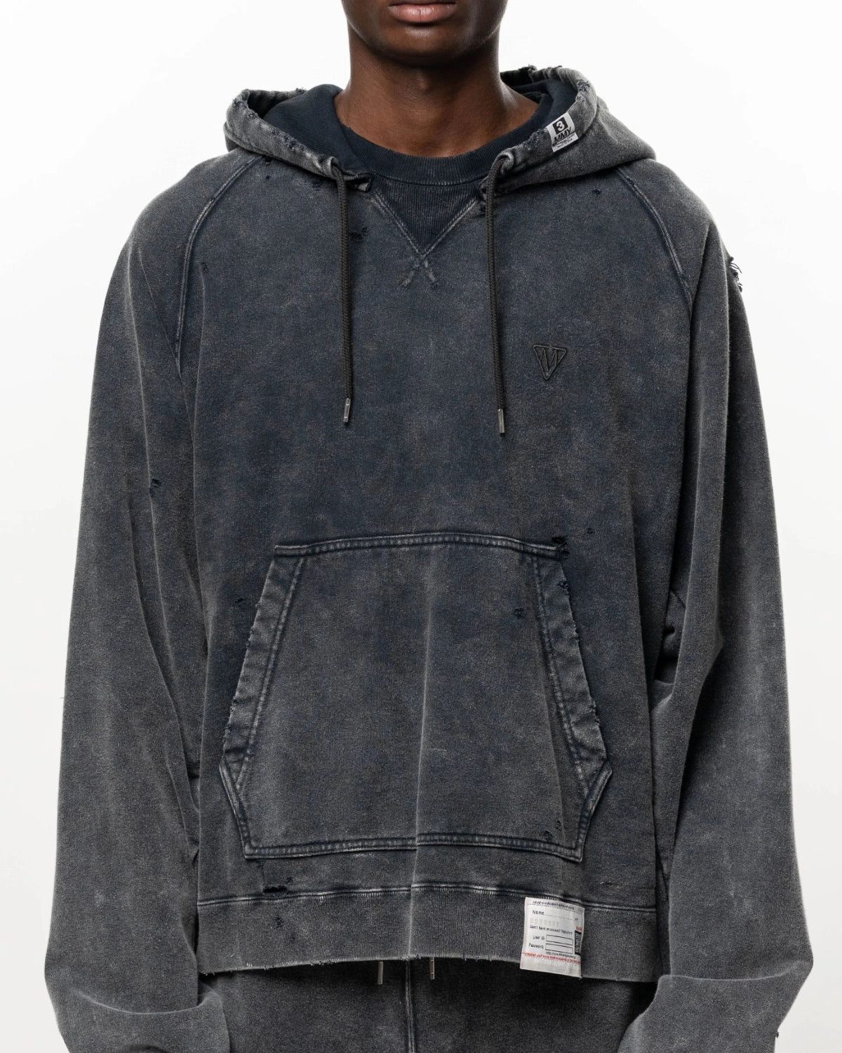 Maison MIHARA YASUHIRO / Bleached Hoodie (A17HD542)
