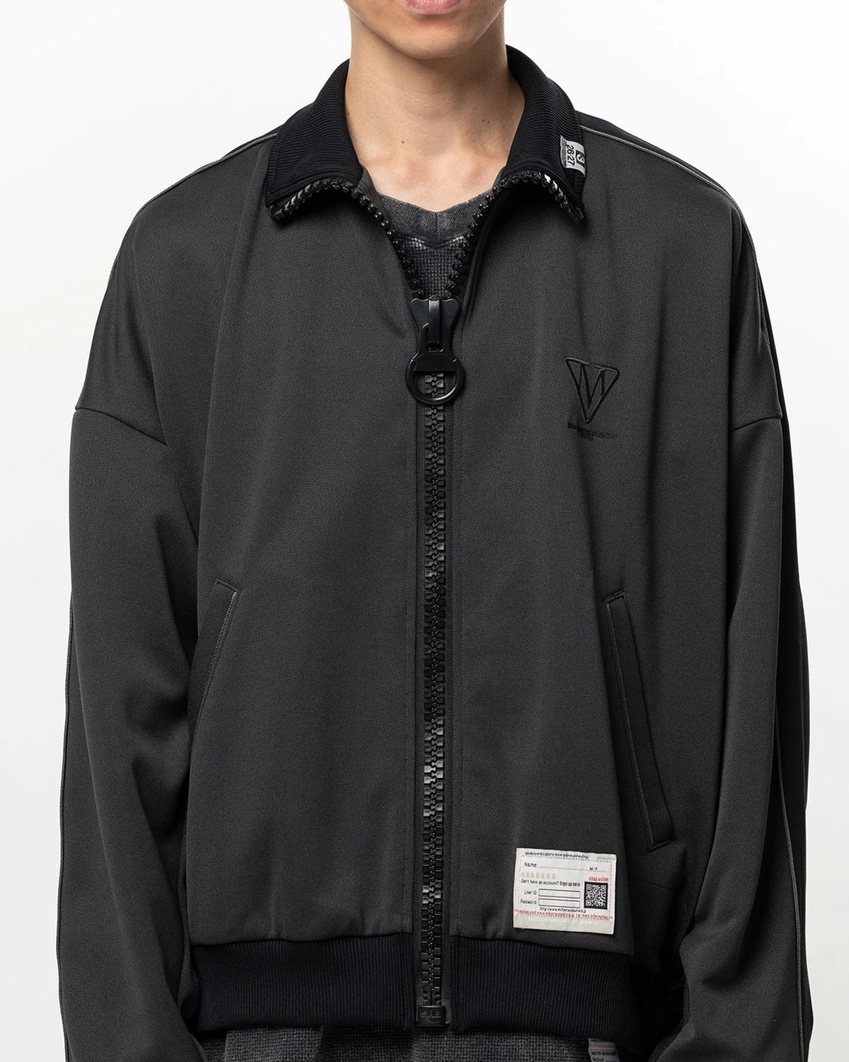 Maison MIHARA YASUHIRO / Wide Back Track Jacket (A17JK561)