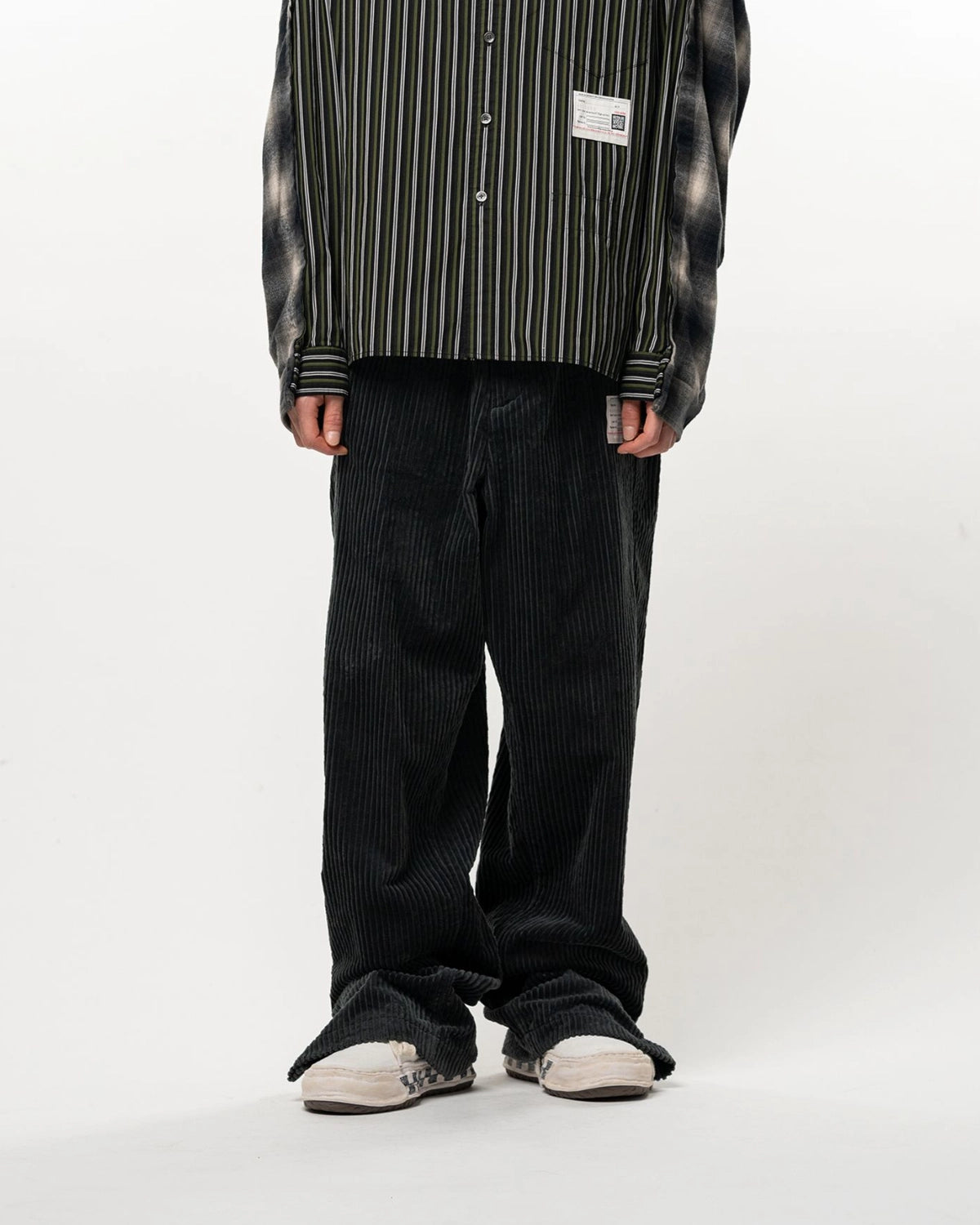 Maison MIHARA YASUHIRO / Folded Corduroy Pants (A17PT034)