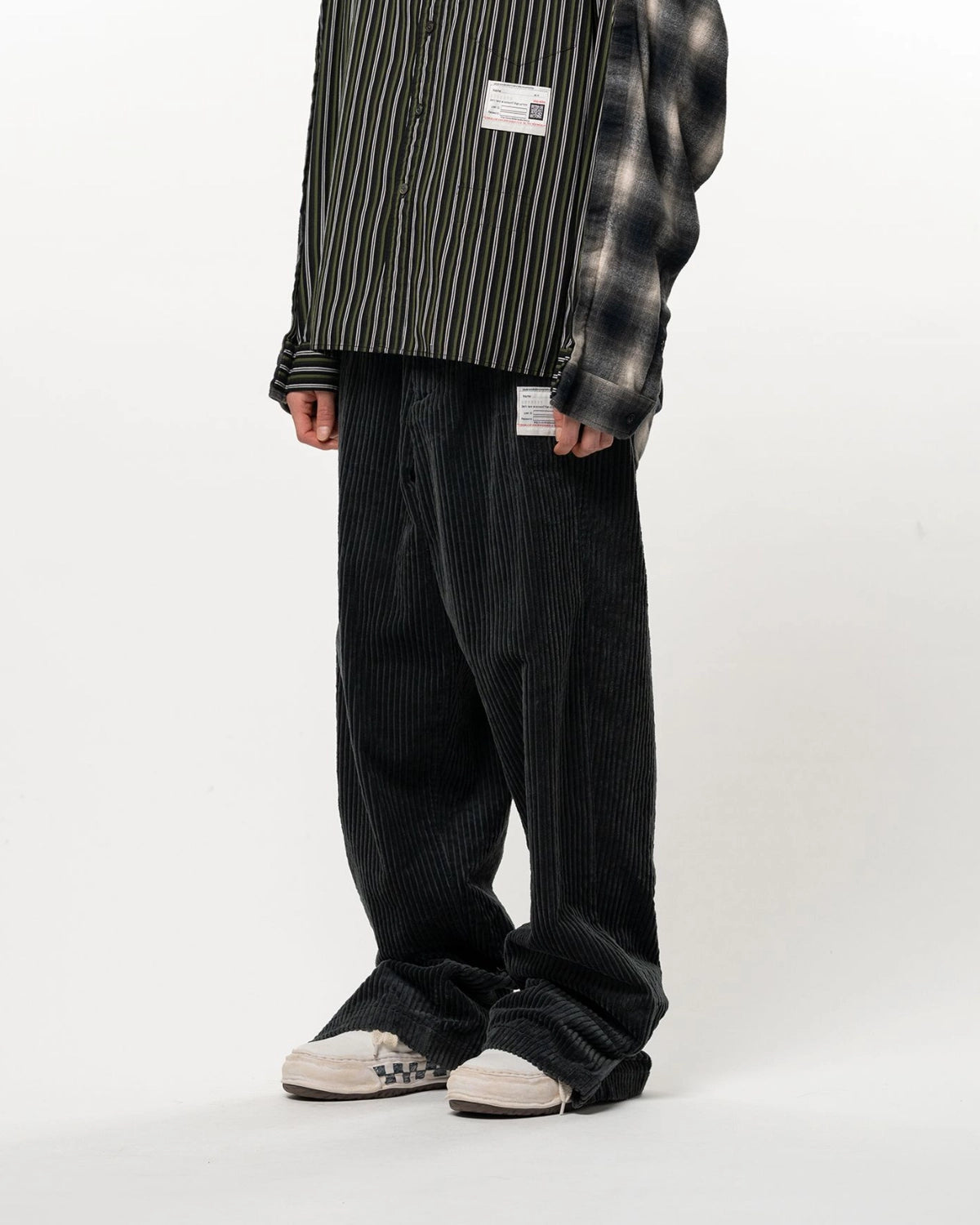 Maison MIHARA YASUHIRO / Folded Corduroy Pants (A17PT034)