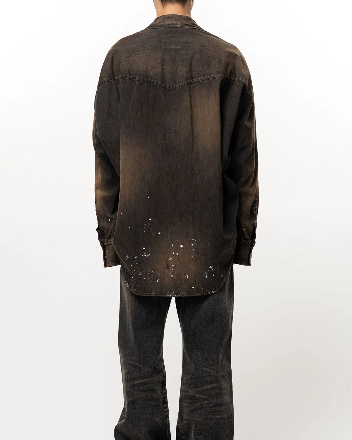 Maison MIHARA YASUHIRO / Flatted Collar Denim Shirt (A17SH027)