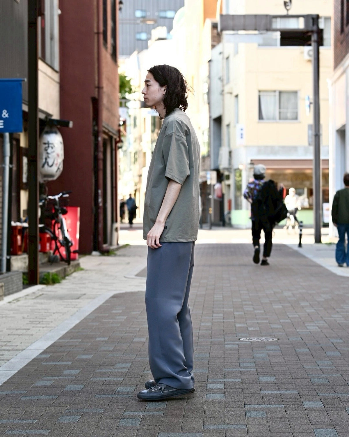 DAIWA PIER39 / TECH DRAWSTRING S/S TEE (BE-41025)