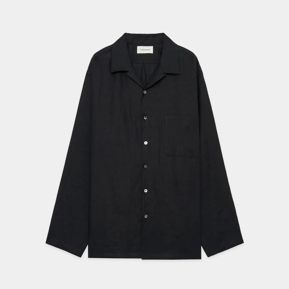 MARKAWARE / OPEN COLLAR SHIRT (A24A-16SH01C)