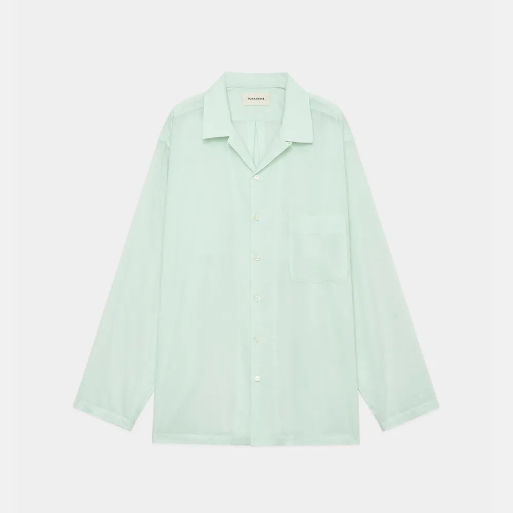 MARKAWARE / OPEN COLLAR SHIRT (A24A-18SH03C)