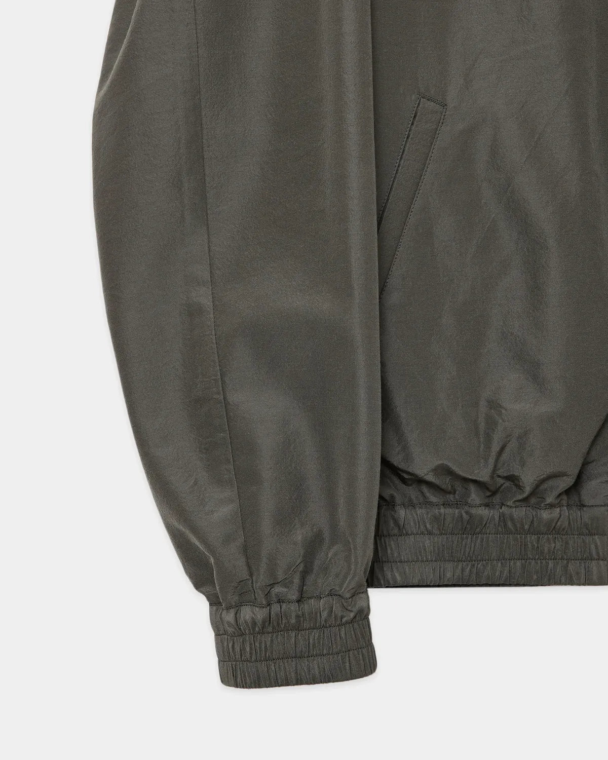 MARKAWARE / BRATAC SILK × ORGANIC WOOL TAFFETA SPORTS JACKET (A25A10BL01C)
