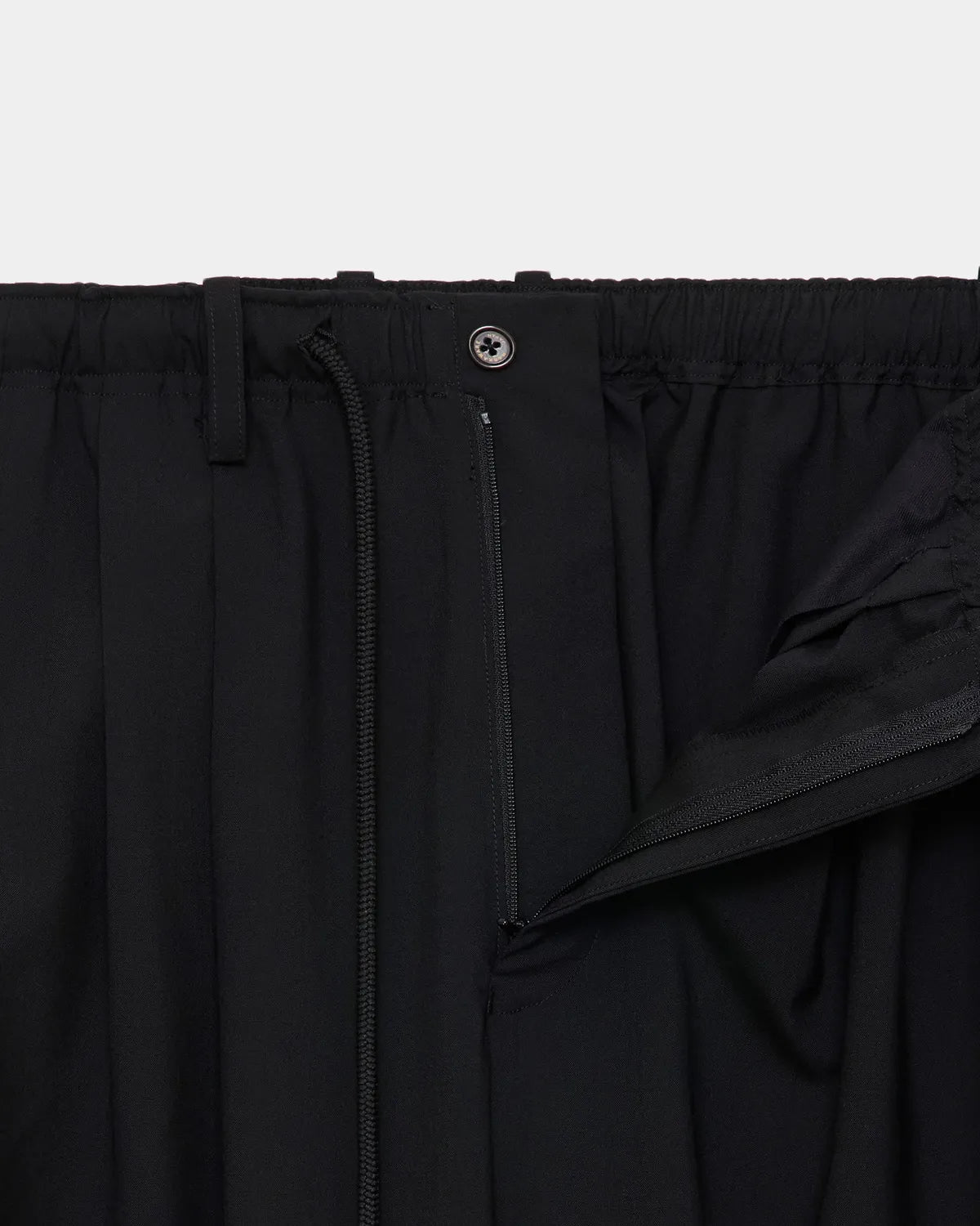 MARKAWARE / ORGANIC WOOL 2/80 TROPICAL TRIPLE PLEATED EASY TROUSERS (A25B03PT01C)