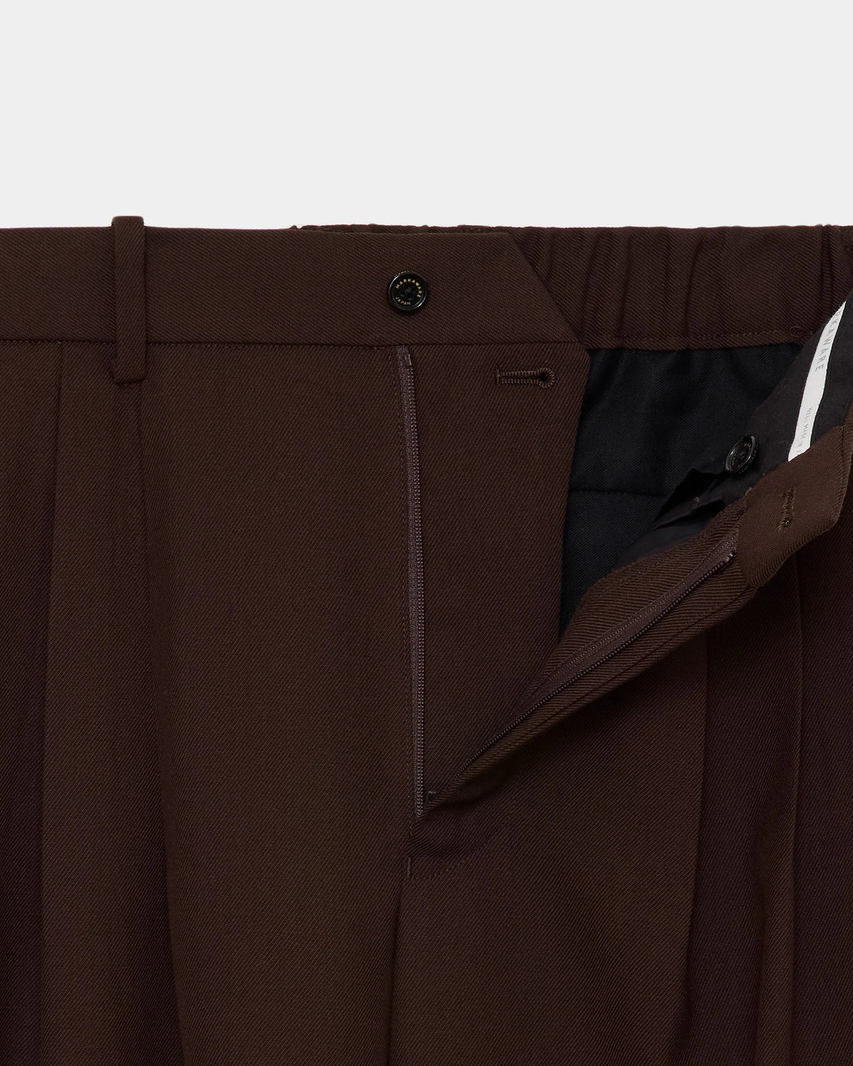 MARKAWARE / Organic Wool Survival Cloth® Triple Pleated Wide Trousers (A25C06PT02C)