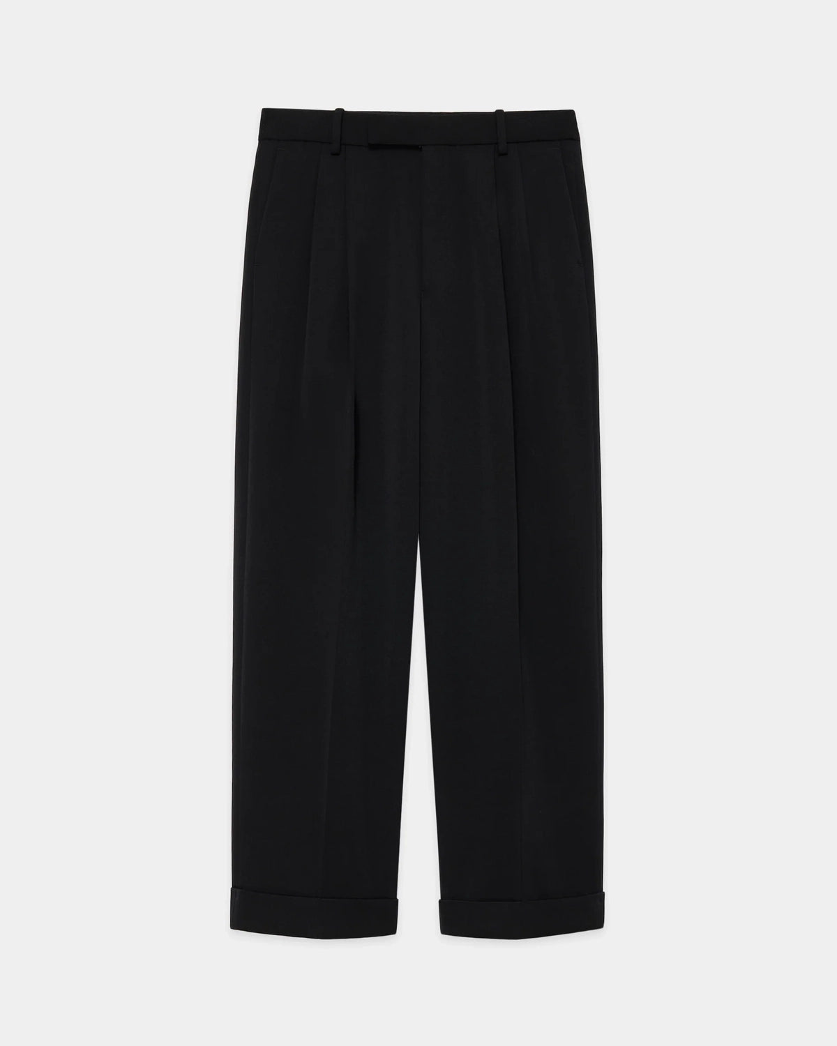 MARKAWARE / Polwarth Tuxedo Cloth Double Pleated Wide Trousers (A25C11PT01C)