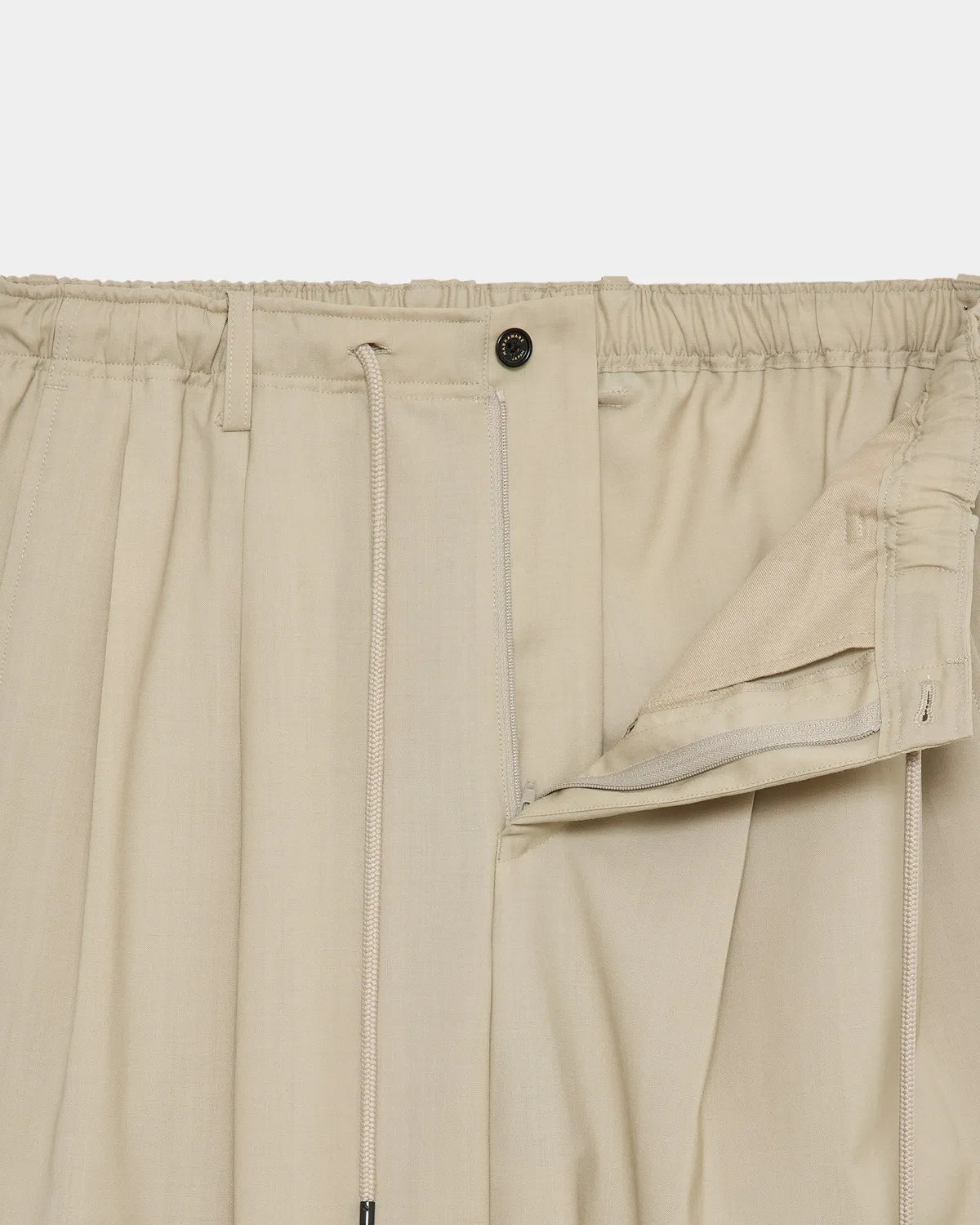 MARKAWARE / Organic Wool 2/80 Tropical Double Pleated Easy Trousers (A26A15PT02C)