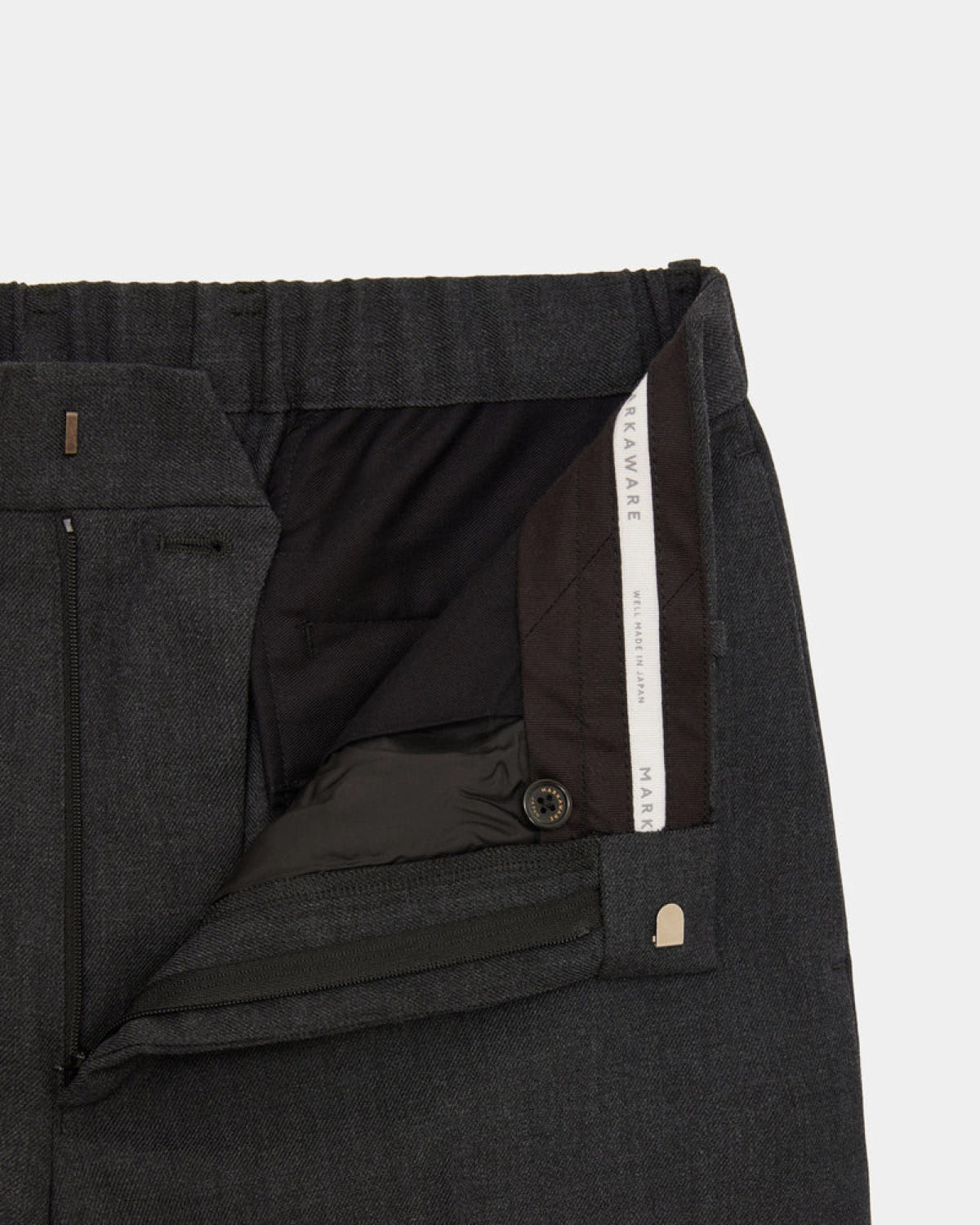 MARKAWARE / Organic Wool Survival Cloth / Flat Tapered Trousers (A26C07PT01C)