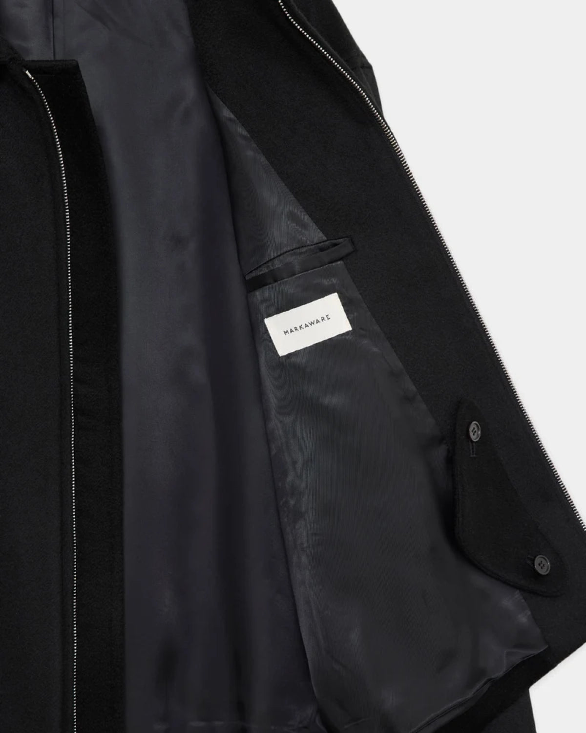 MARKAWARE / Cashmere Double Faced Cloth / Worker Jacket (A26C19BL01C)