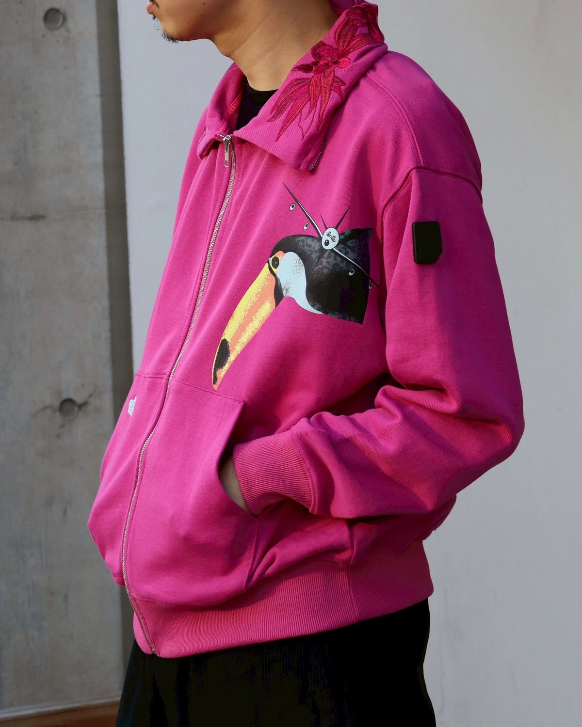 PHINGERIN / ZIPOFF HOODIE (PD-252-HCS-041)