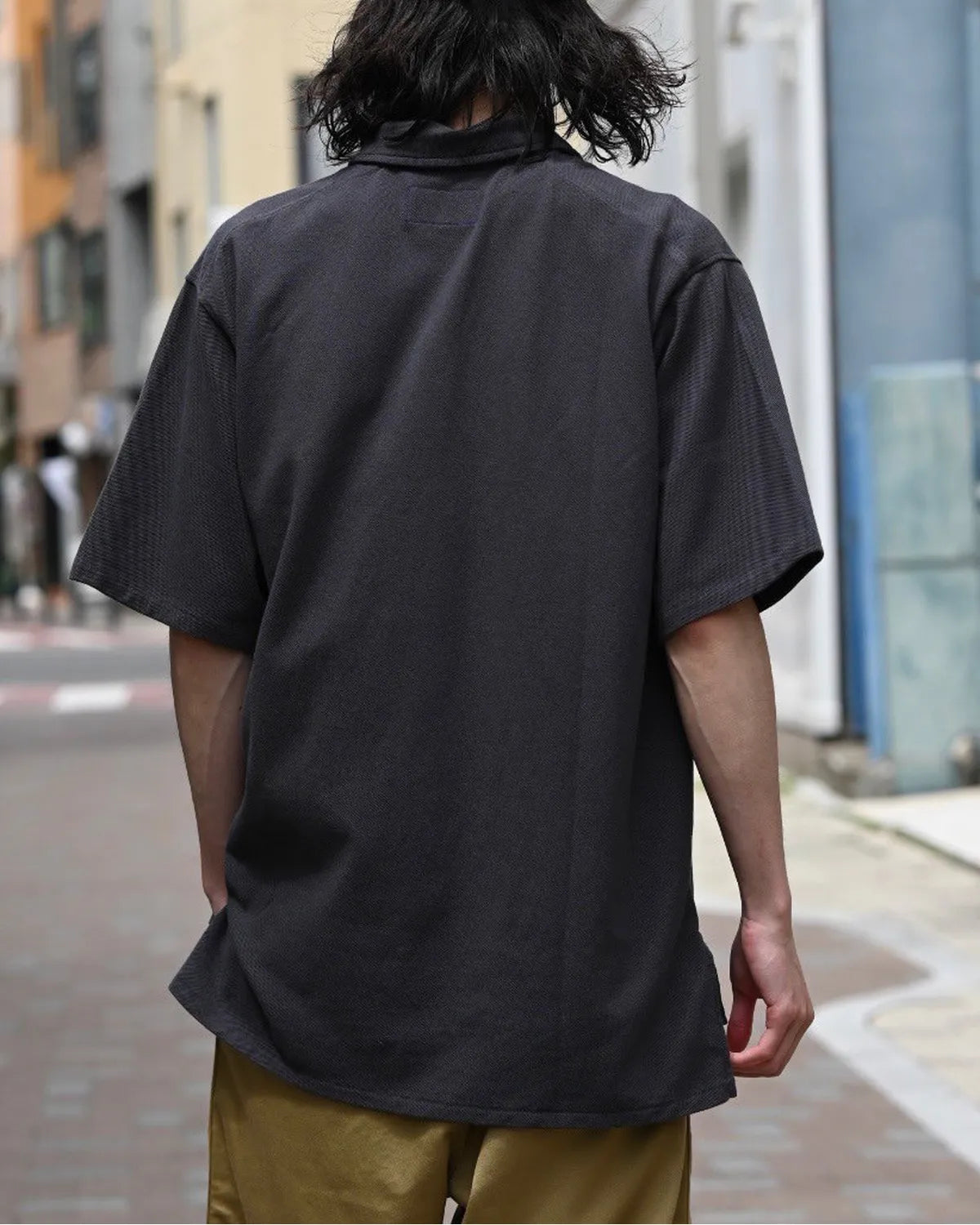 THE NORTH FACE PURPLE LABEL / Moss Stitch Field Big Polo (N25SH091)