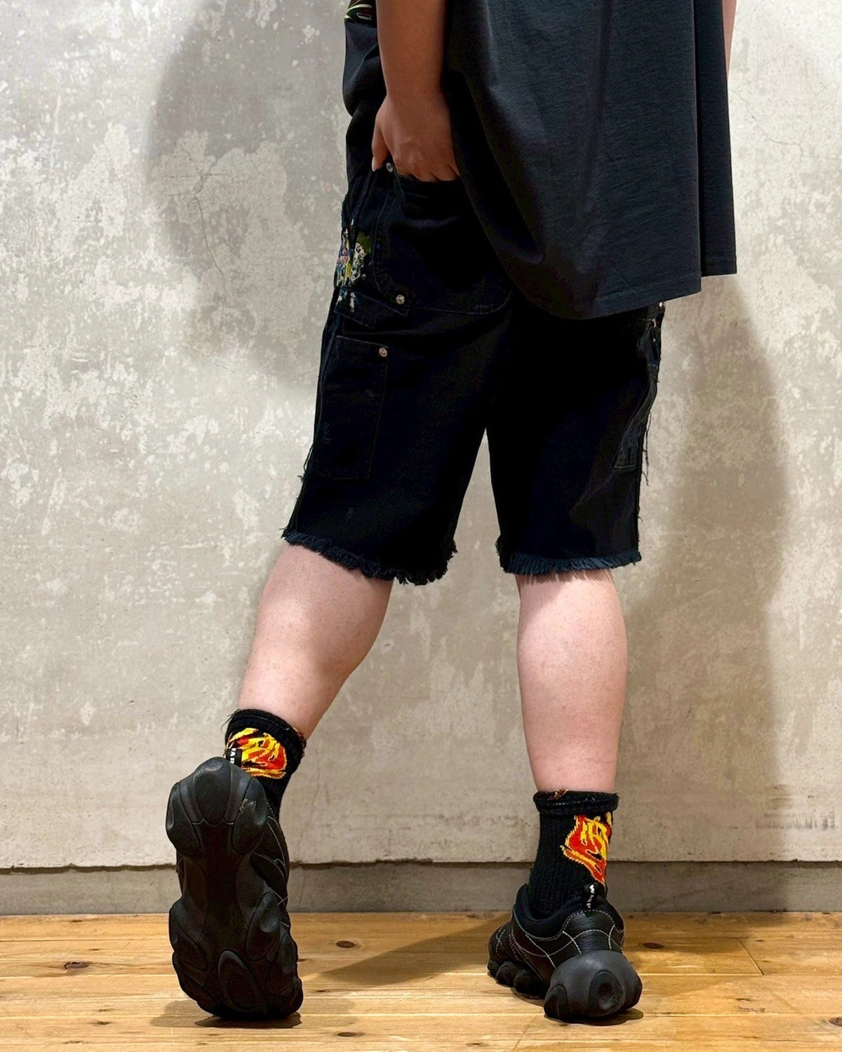 GALLERY DEPT. / CARPENTER CUT OFF SHORTS (COS-30036)