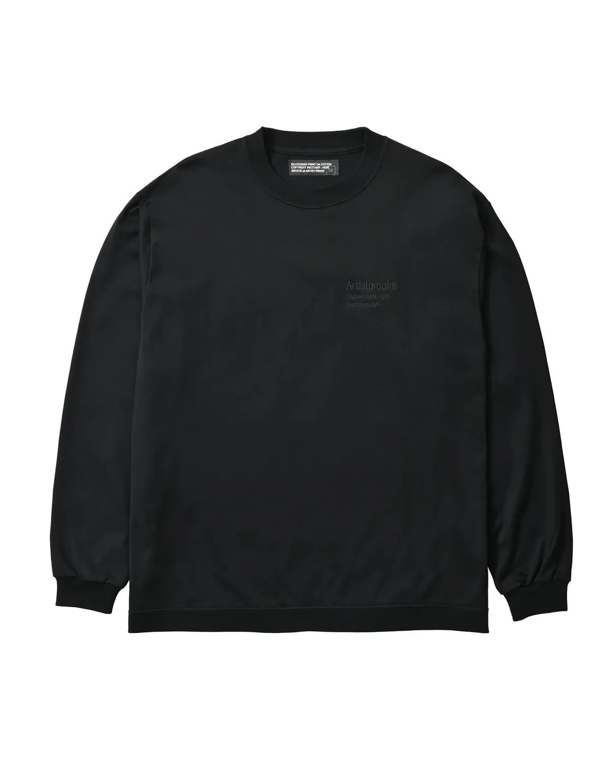 ARTIST PROOF®︎ / 3Lines Logo L/S T-Shirt (ATPF-022LS)