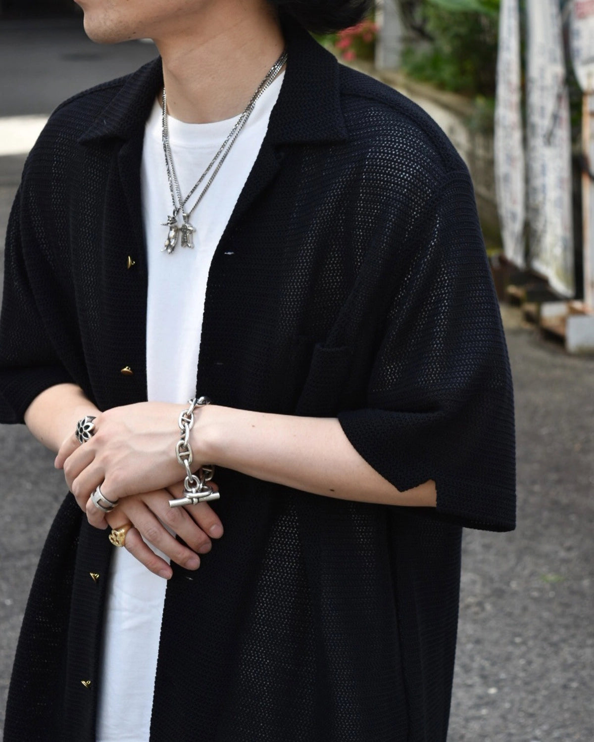 WACKO MARIA / KNIT SHIRT (25SS-WMK-KN24)