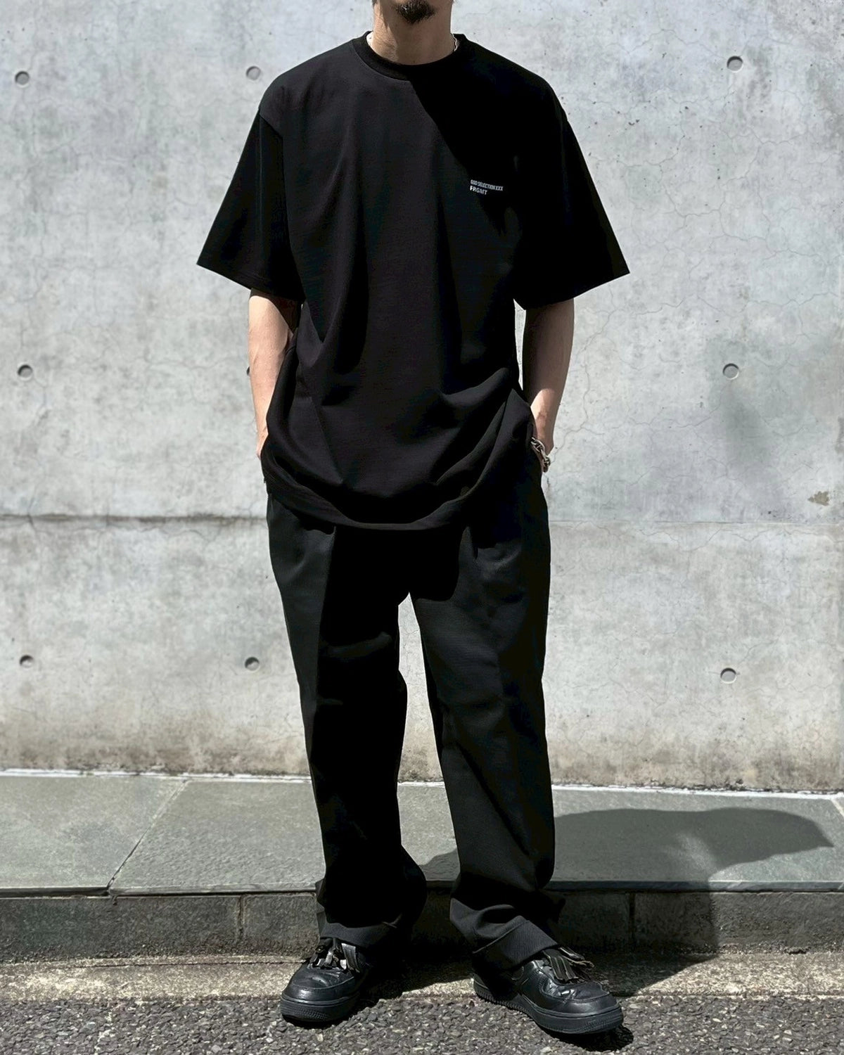 GOD SELECTION XXX × FRAGMENT / T-SHIRT (GX-S25-12FST-02)