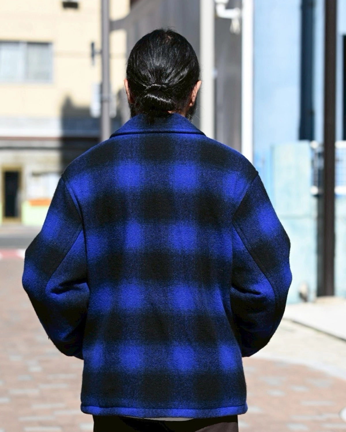 WACKO MARIA / OMBRE CHECK 50'S JACKET -TYPE-2- (25FW-WMO-BL19)