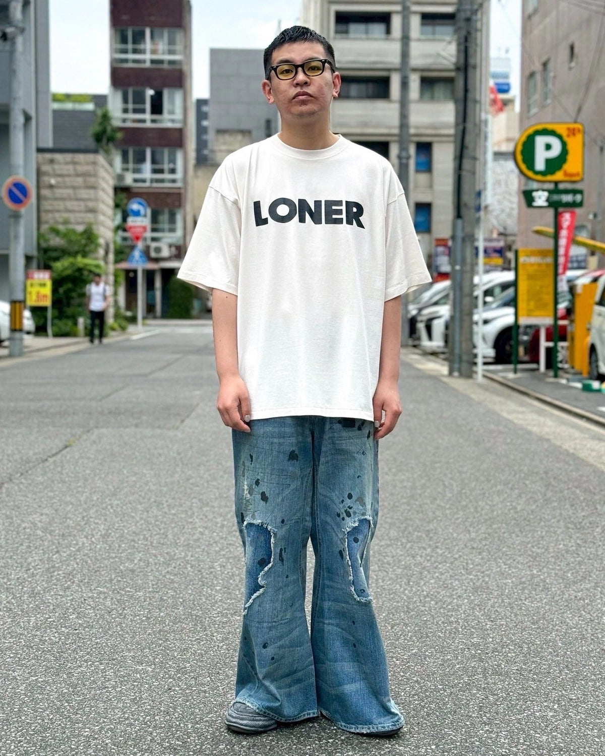 FORSOMEONE (※J.B VOICE EXCLUSIVE ) / LONER TEE REGGAWS EXCLUSIVE (79000033)