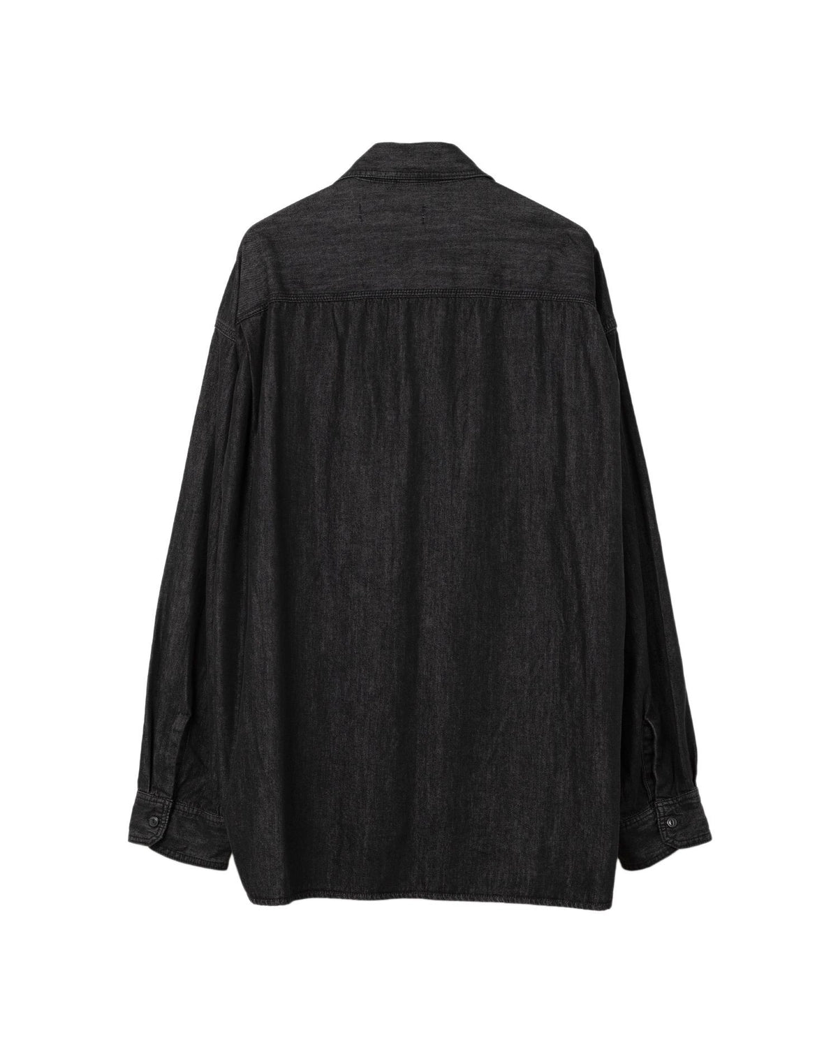 Maison MIHARA YASUHIRO in・stru(men-tal). / Cotton Tencel Denim Long-sleeve Shirt (I12SH002)