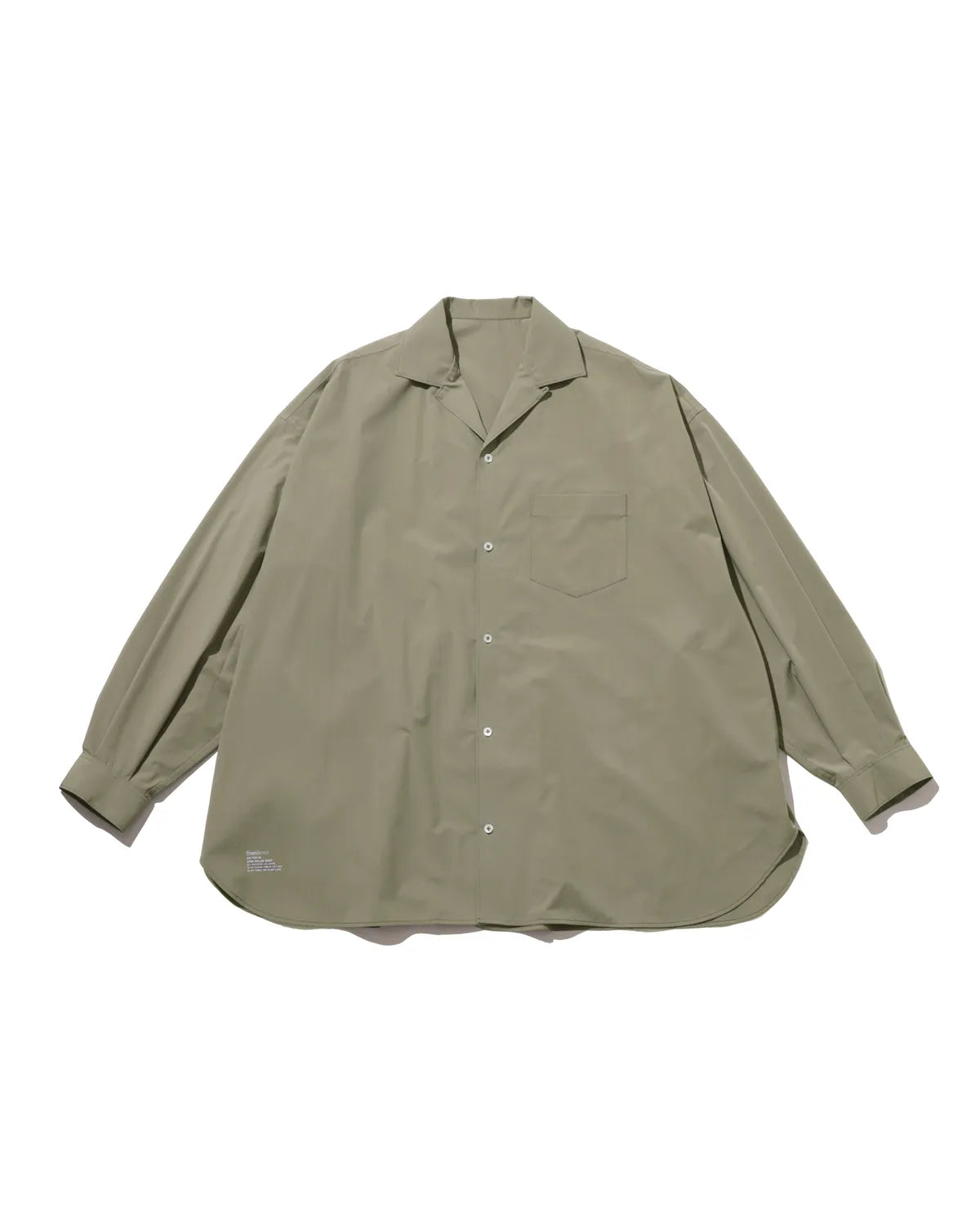 FreshService / AIR POPLIN OPEN COLLAR L/S SHIRT (FSC263-50046)