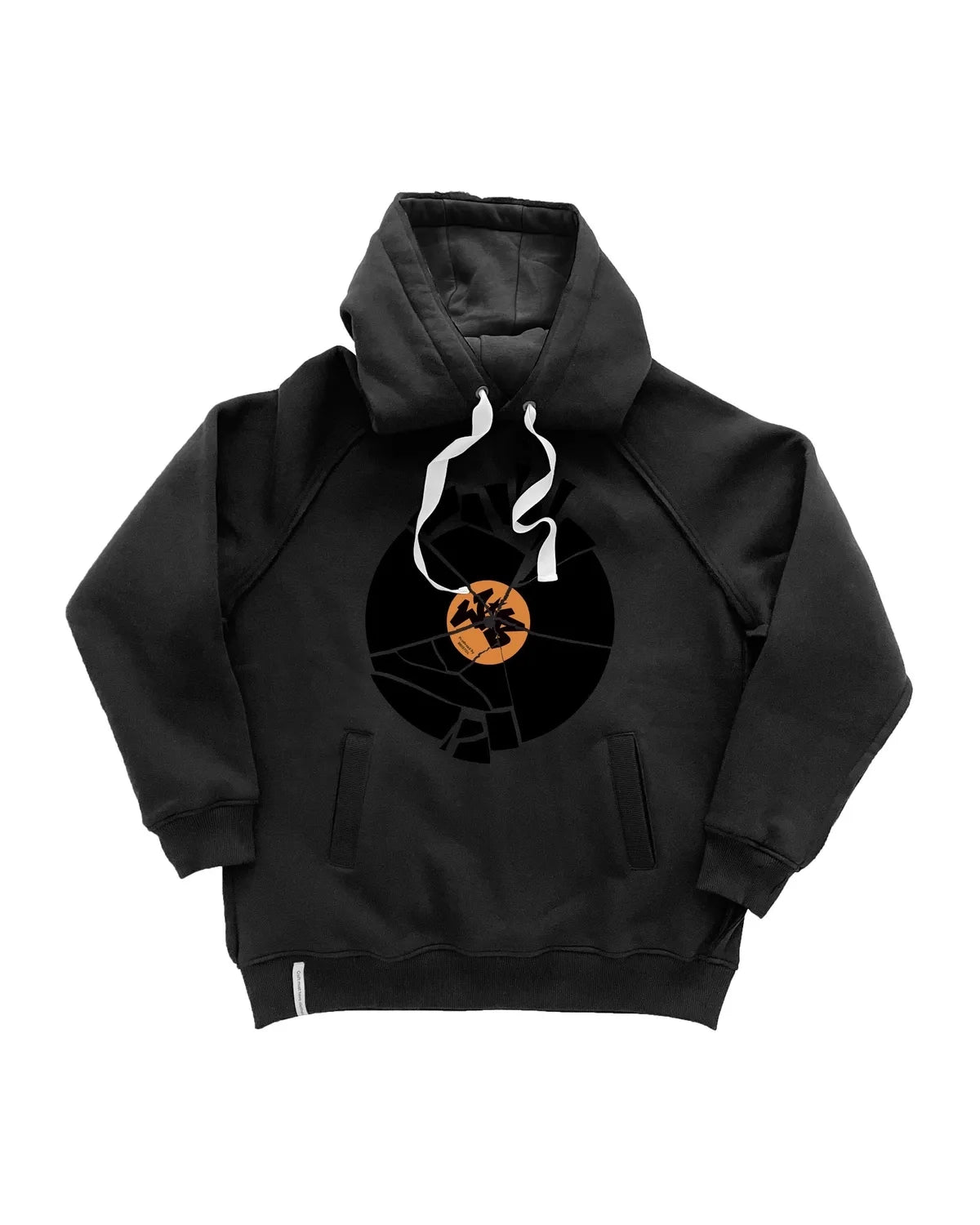 AKA SIX の HOODIE -BROKEN RECORD (HBR01)