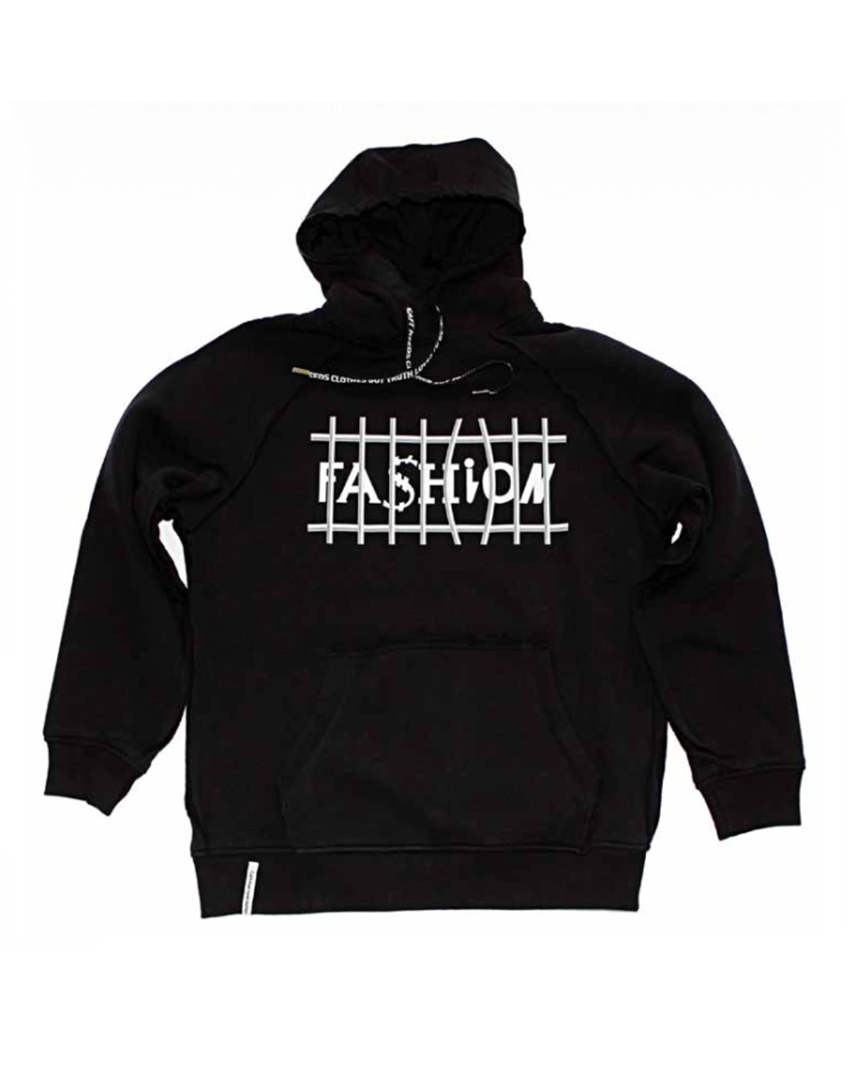 AKA SIX の JUMP HOODIE - BLACK (JHB09F)