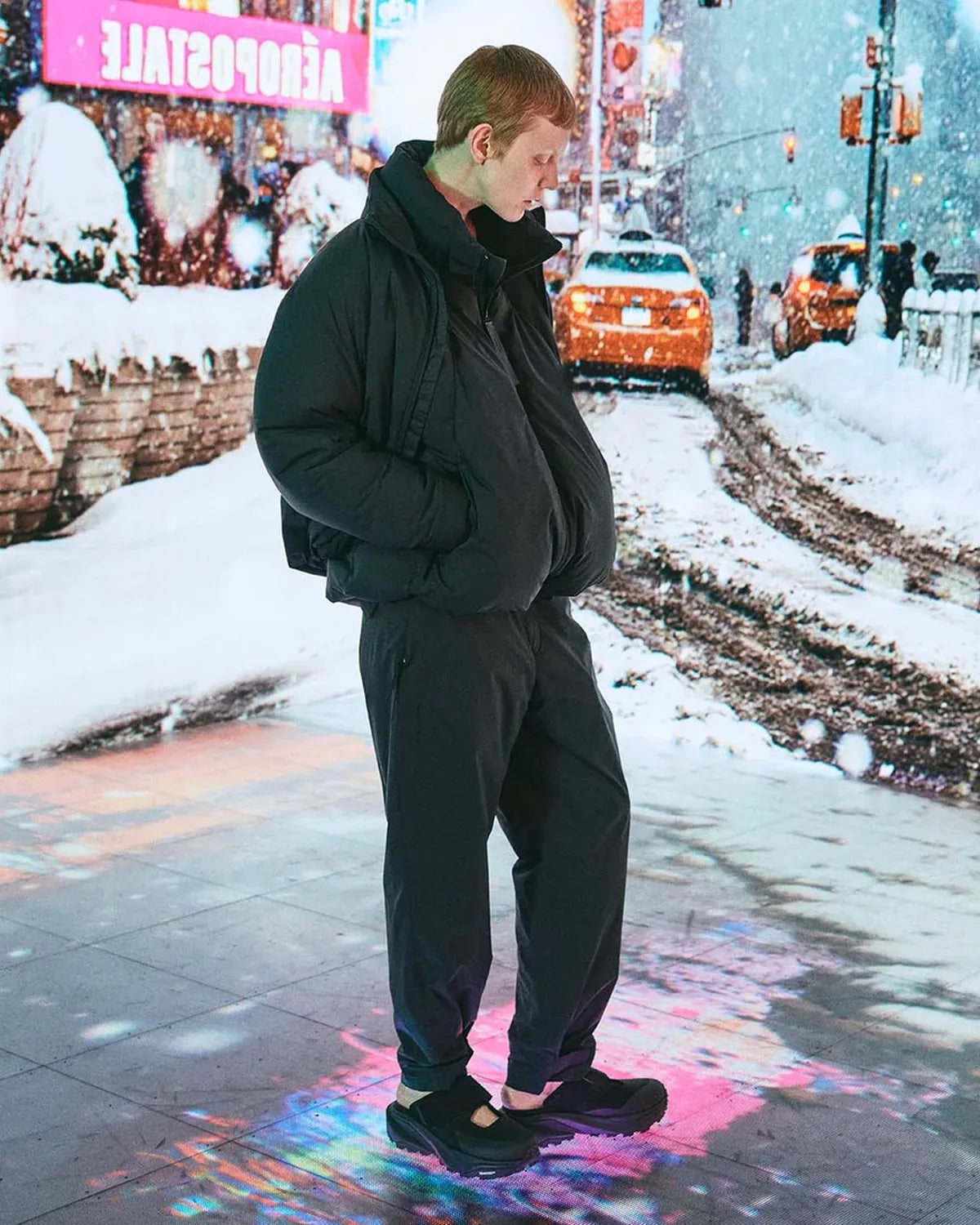 N.HOOLYWOOD × DESCENTE ALLTERRAIN / LIGHT LAYERED PANTS (D06FLP14MB-pieces)