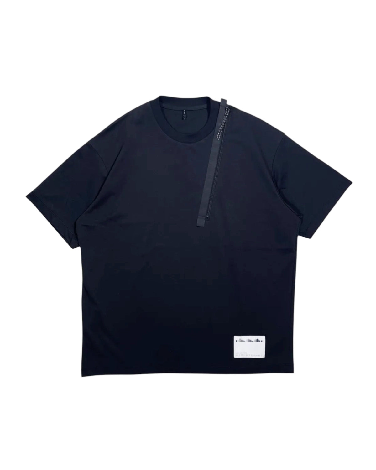 ALMOSTBLACK の CREW NECK ZIPPER POCKET (AB-A25-0000-068)