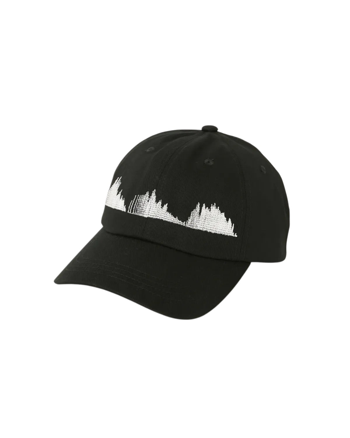 ALMOSTBLACK の EMBROIDERY 6P CAP (AB-A25-0000-074)