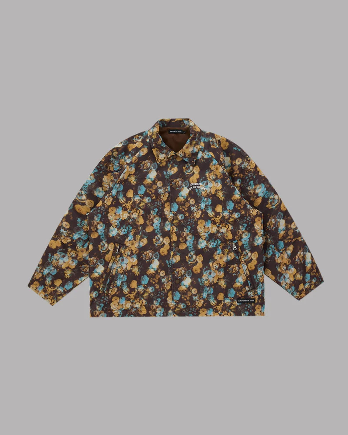 ALWAYS OUT OF STOCK の FLOWER PATTERN LIGHT BLOUSON JACKET (HA-025202101)