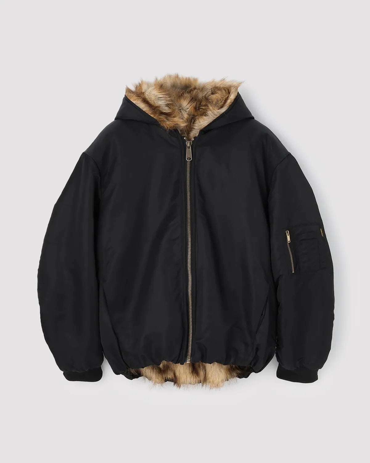 AMBUSH® の FAKE FUR REVERSIBLE HOODIE JACKET (12115613)