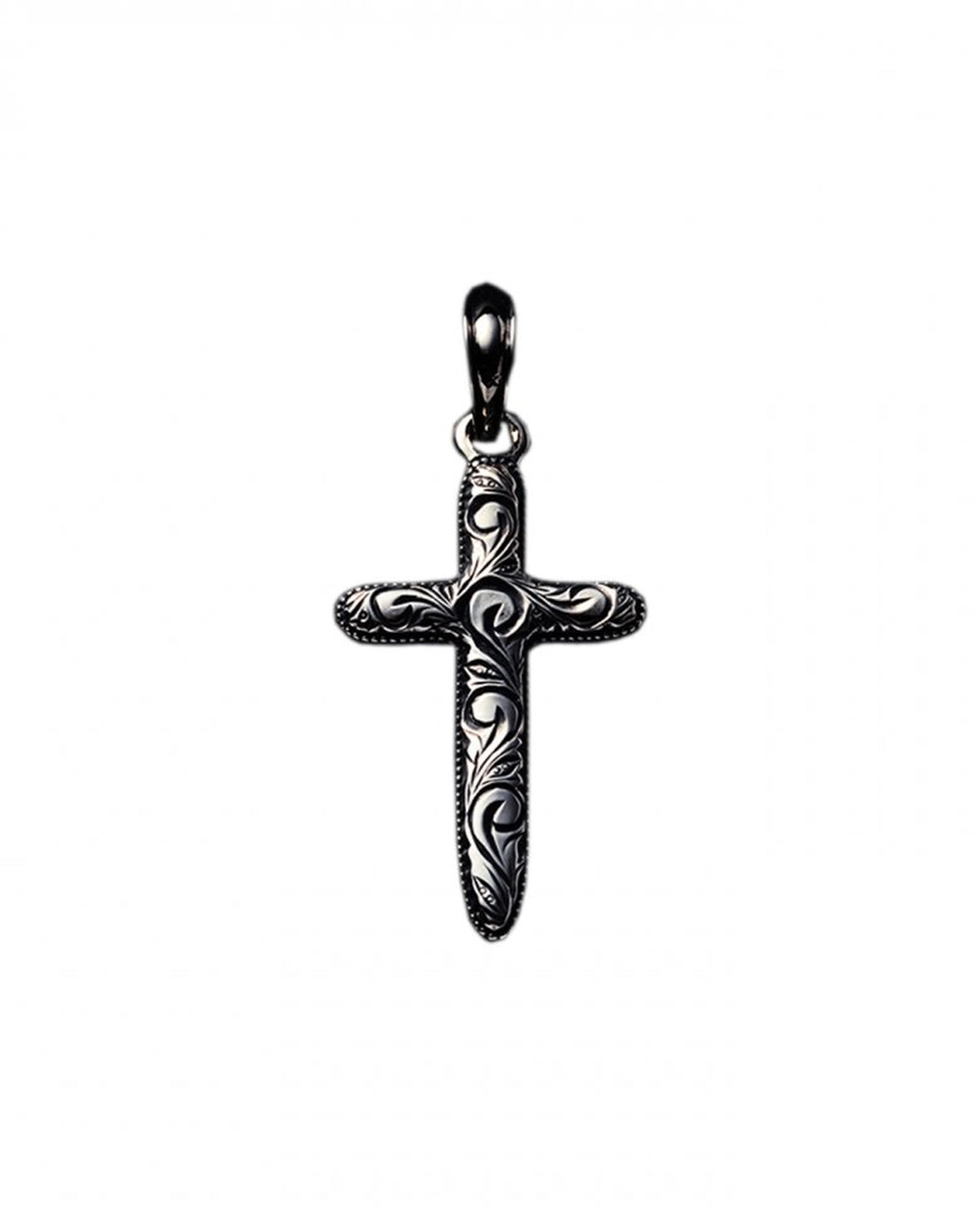 ANTIDOTE BUYERS CLUB の ENGRAVED CROSS PENDANT (RX-907-1)