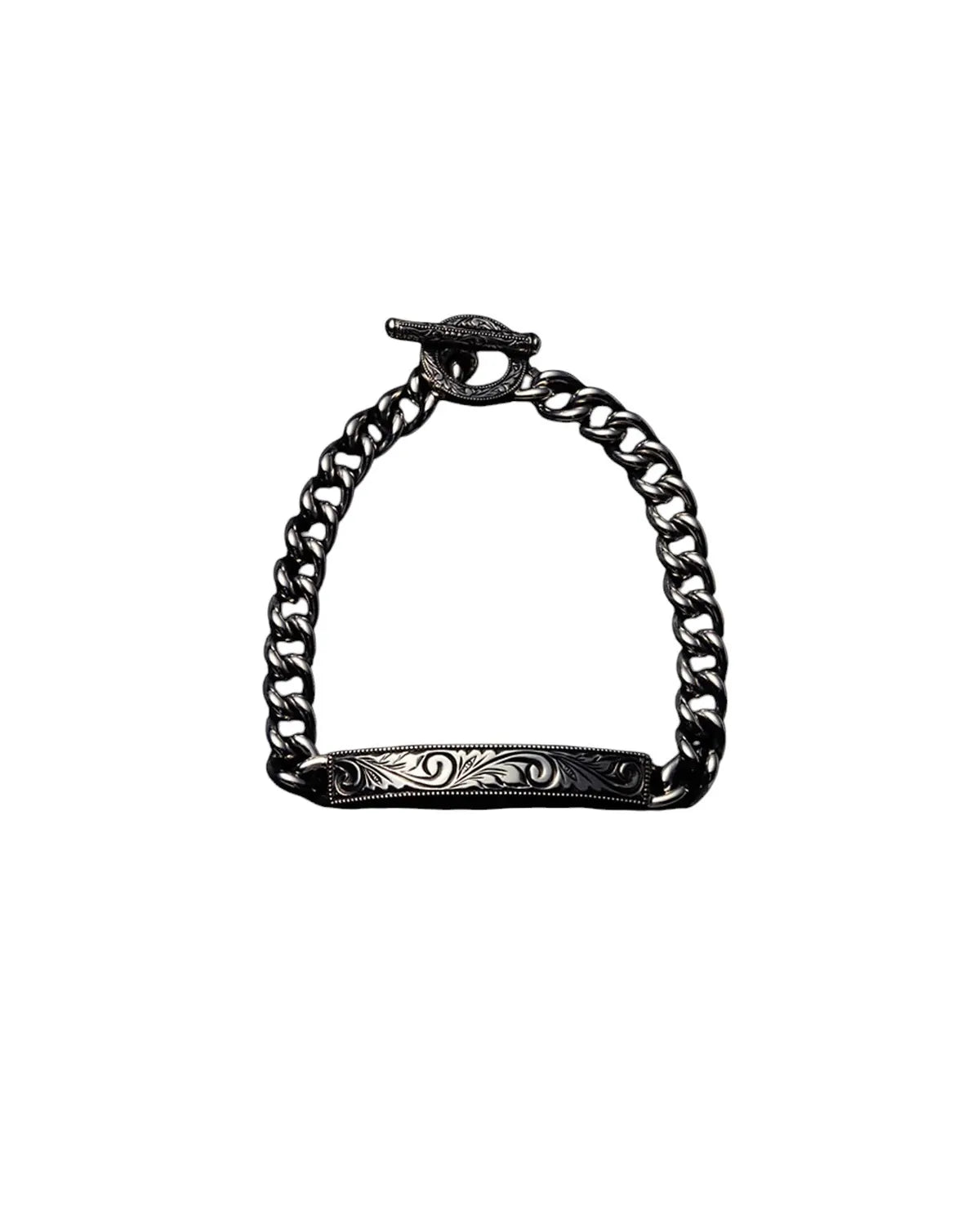 ANTIDOTE BUYERS CLUB の Engraved ID Bracelet (RX-610)