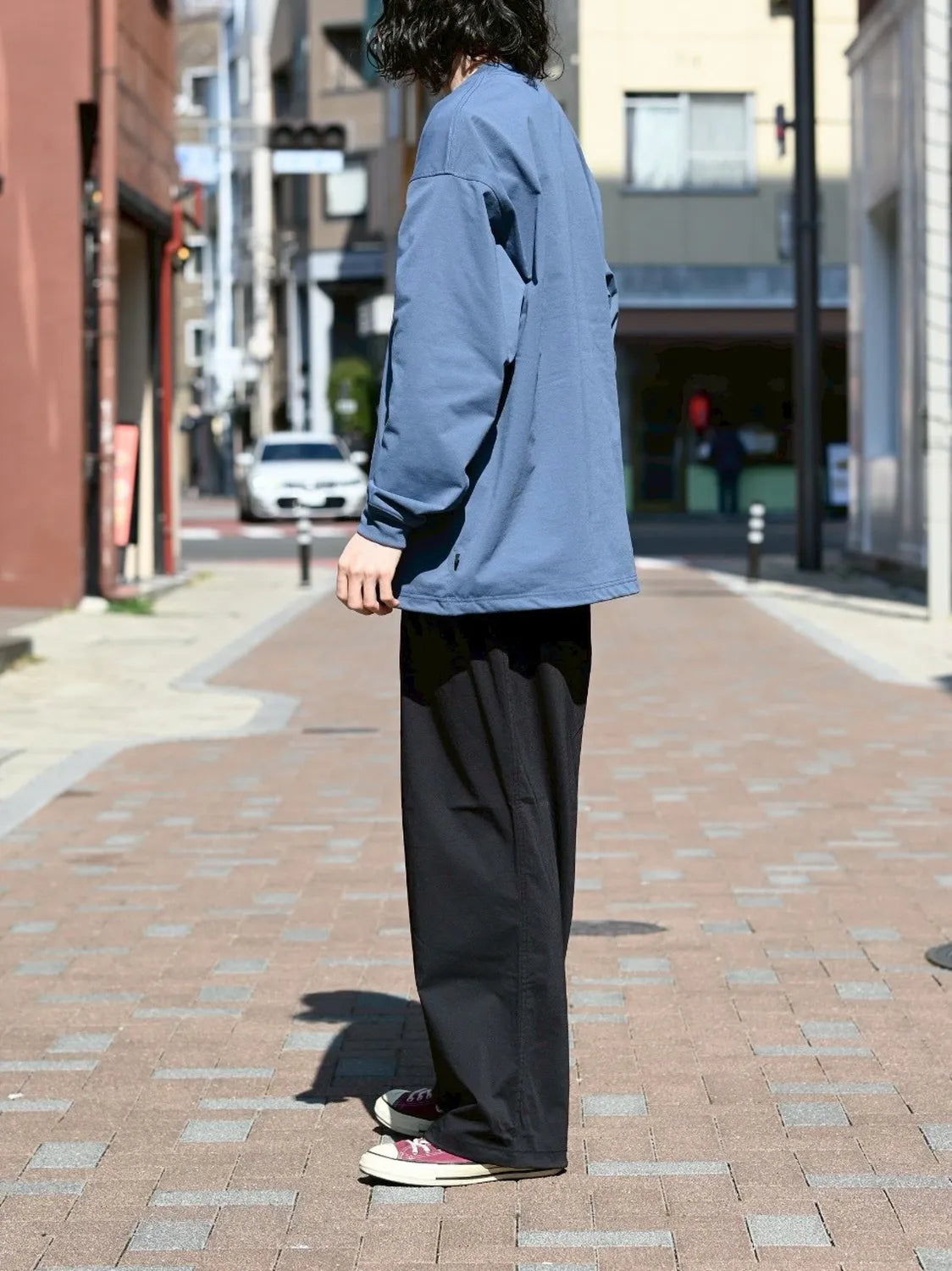 DAIWA PIER39 / TECH DRAWSTRING L/S TEE (BE-34026)
