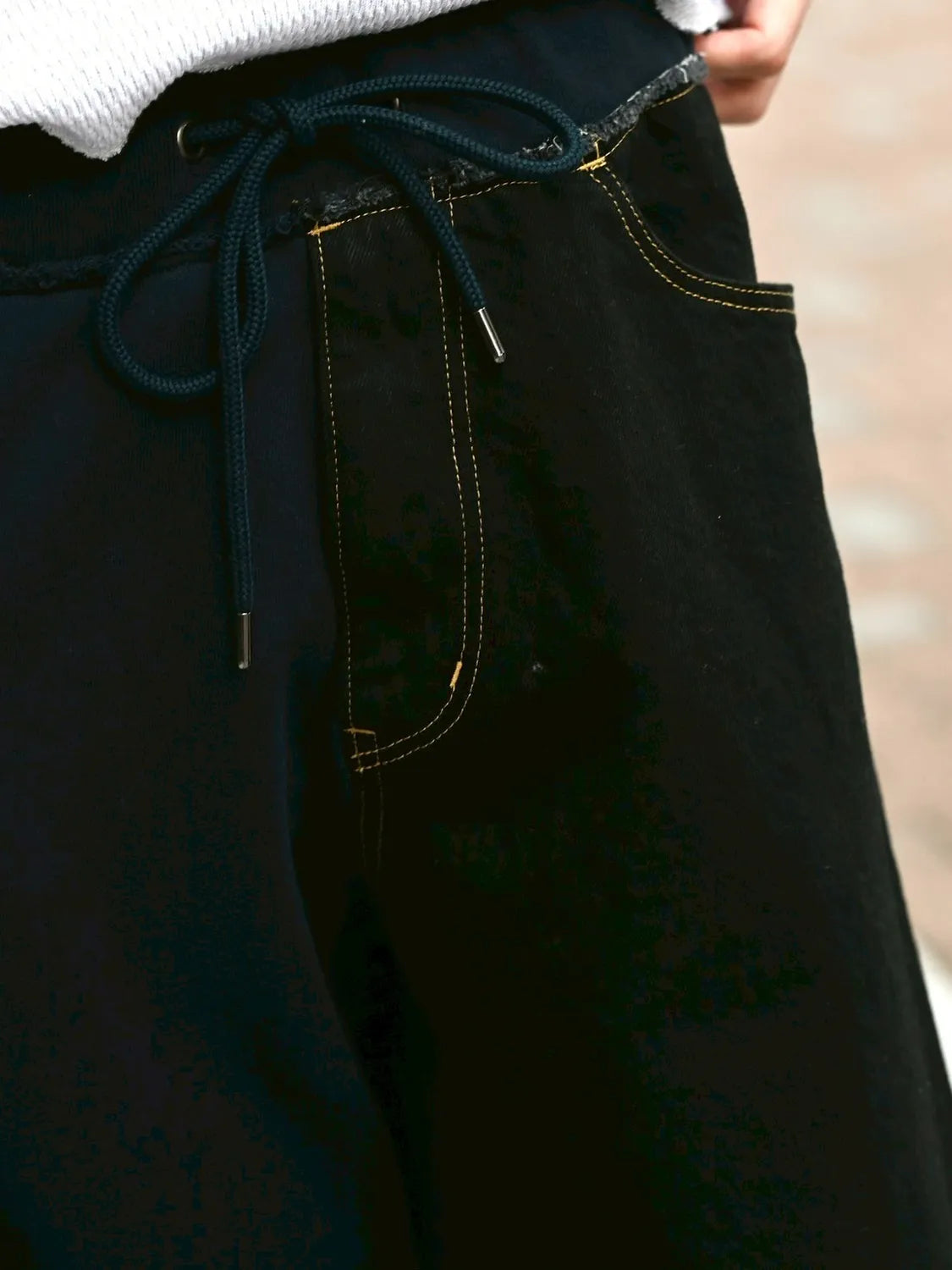 FACETASM / DENIM MERGINGSWEAT PANTS (MYK-PT-08)