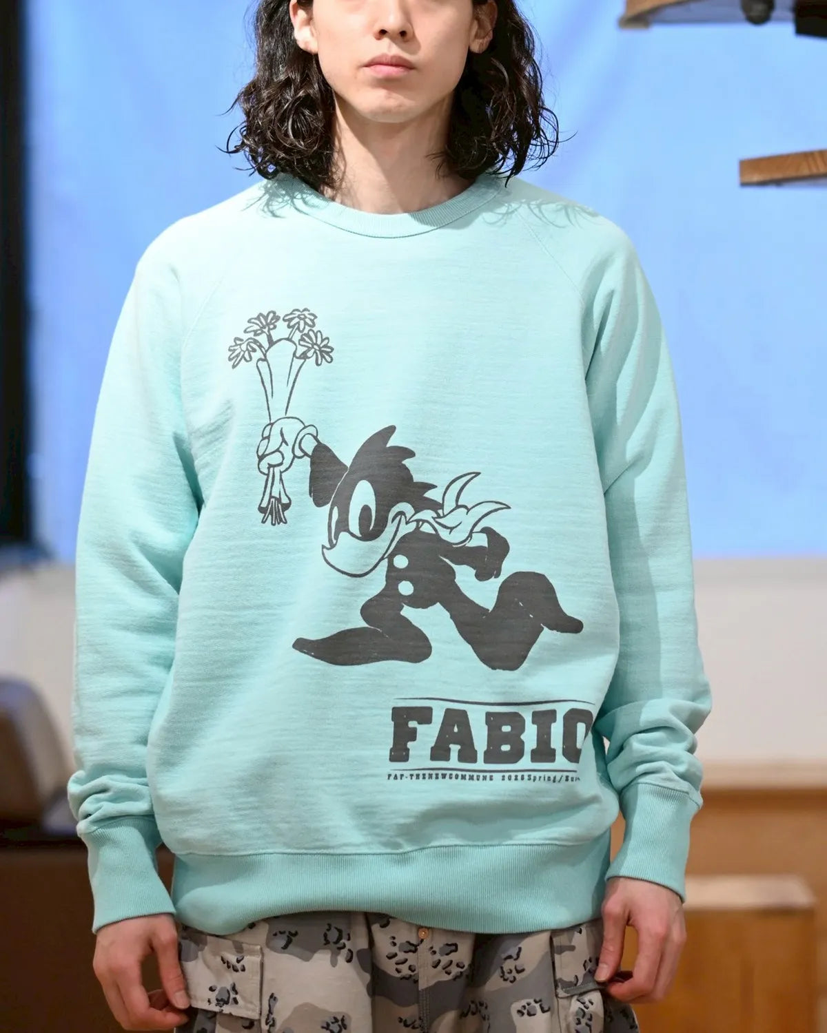 FAF/Fake As Flowers / Fabio Crewneck Sweat (004121216)