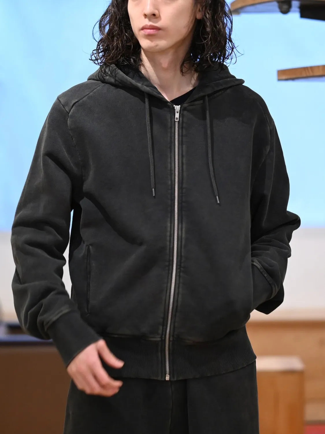 entire studios / Slim Zip Up (ESSS26HO01012)