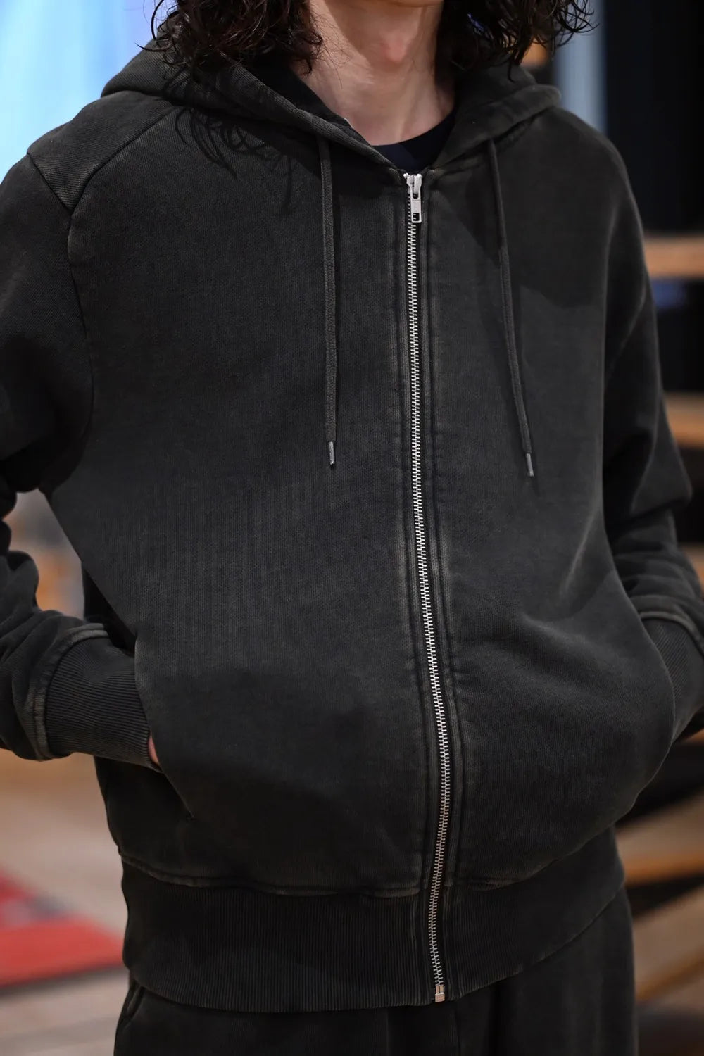 entire studios / Slim Zip Up (ESSS26HO01012)