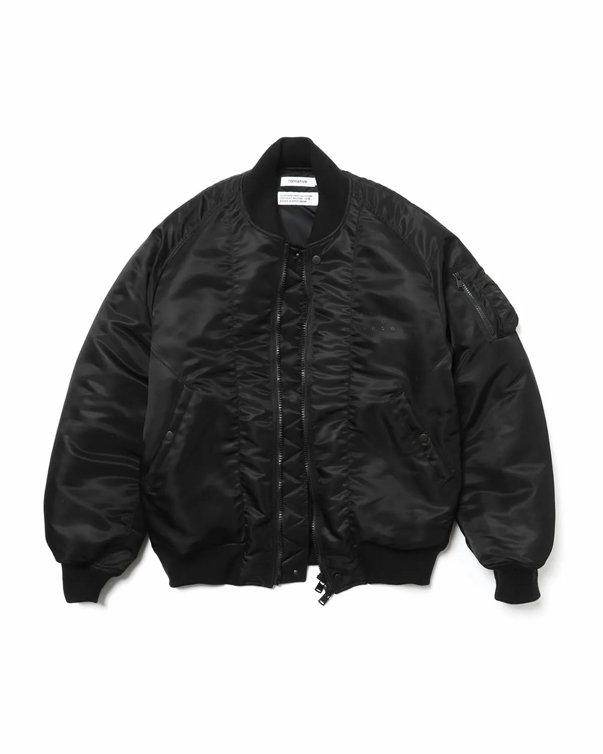 ARTIST PROOF®︎ × FRGMT × nonnative の TROOPER PUFF BLOUSON NYLON TWILL WITH WINDSTOPPER "lnnovaten" (NN-JU4753)