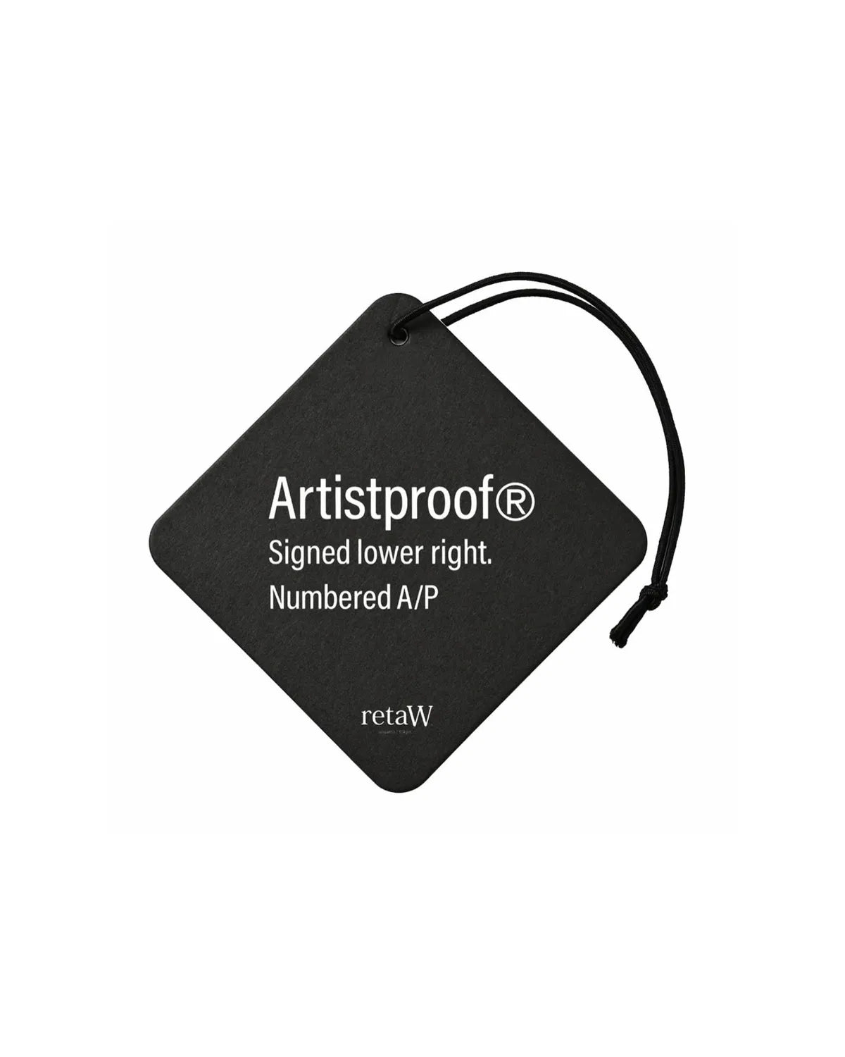 ARTIST PROOF®︎ × retaW の Fragrance Car Tag AP* (ATPF-005AC)